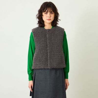 GREY LABEL ショートボアベスト | MACKINTOSH PHILOSOPHY