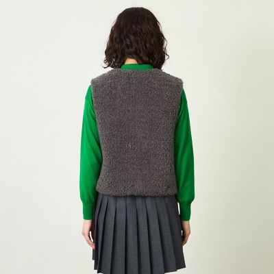 GREY LABEL ショートボアベスト | MACKINTOSH PHILOSOPHY