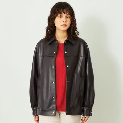 GREY LABEL 【HARLTON（ハールトン）】フェイクレザー