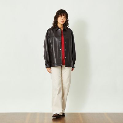 GREY LABEL 【HARLTON（ハールトン）】フェイクレザー