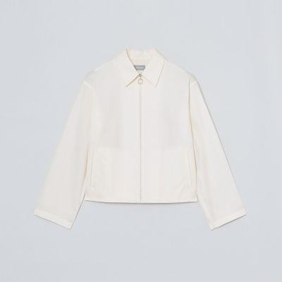 ＜MACKINTOSH PHILOSOPHY (Women)＞ＧＲＥＹ　ＬＡＢＥＬ　ジップアップブルゾン