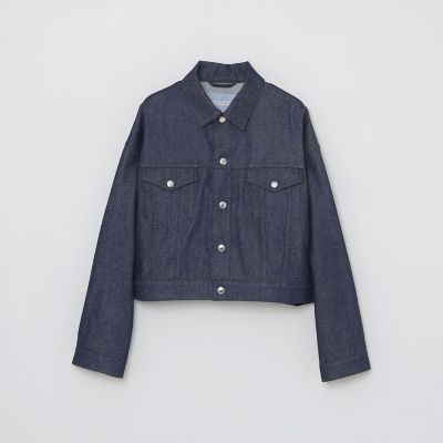 ＜MACKINTOSH PHILOSOPHY (Women)＞【アニチューブ掲載】ＧＲＥＹ　ＬＡＢＥＬ　デニムトラッカージャケット