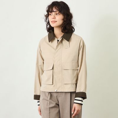 ＜MACKINTOSH PHILOSOPHY (Women)＞ＧＲＥＹ　ＬＡＢＥＬ【ＳＯＭＥＲＦＯＲＤ　ＳＨＯＲＴ（サマーフォード　ショート）】ライトタフタ製