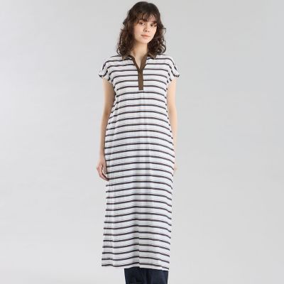Mackintosh MACKINTOSH PHILOSOPHY (Women)/マッキントッシュ フィロソフィー GREY LABEL マルチボーダーワンピース 02オフホワイト ワンピース・ドレス【三越伊勢丹/公式】