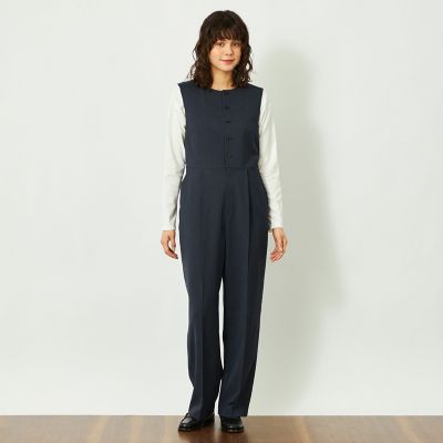Mackintosh 【SALE】MACKINTOSH PHILOSOPHY (Women)/マッキントッシュ フィロソフィー GREY LABEL ノーカラージャンプスーツ 29ダークネイビー パンツ・ズボン【三越伊勢丹/公式】