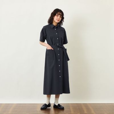 GREY LABEL コットンコードボイル ワンピース | MACKINTOSH