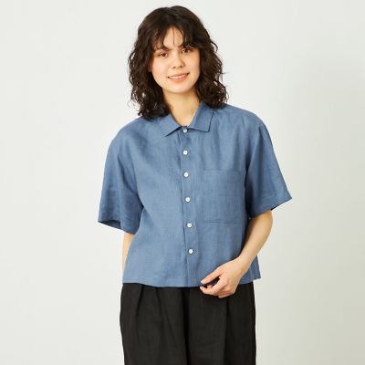 GREY LABEL リネンハーフスリーブシャツ | MACKINTOSH