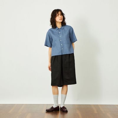 GREY LABEL リネンハーフスリーブシャツ | MACKINTOSH