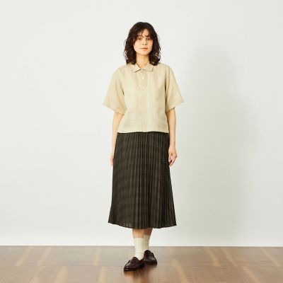 GREY LABEL リネンハーフスリーブシャツ | MACKINTOSH 