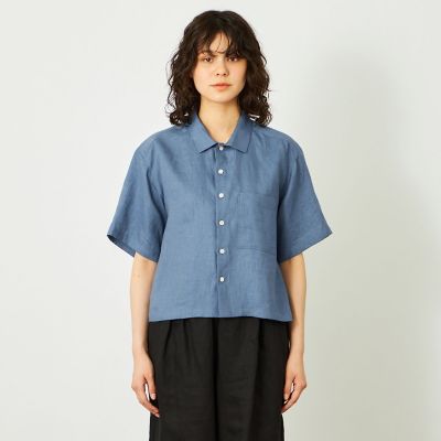 GREY LABEL リネンハーフスリーブシャツ | MACKINTOSH