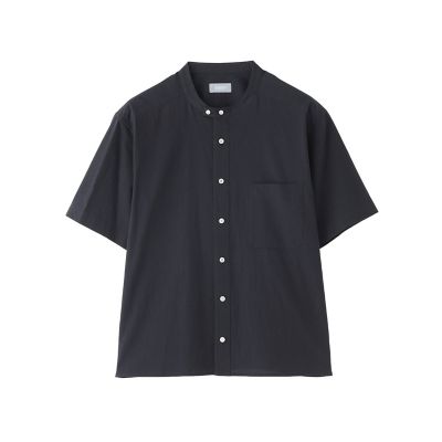Mackintosh MACKINTOSH PHILOSOPHY (Women)/マッキントッシュ フィロソフィー GREY LABEL コットンコードボイル バンドカラーシャツ 29アオ トップス【三越伊勢丹/公式】