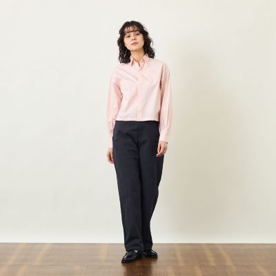 GREY LABEL サイドリボンクロップドシャツ | MACKINTOSH