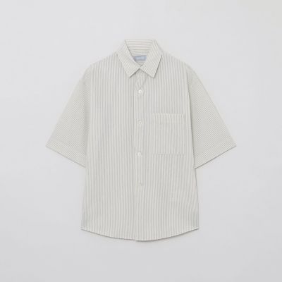 ＜MACKINTOSH PHILOSOPHY (Women)＞ＧＲＥＹ　ＬＡＢＥＬ　コットンボイル　半袖カラーシャツ