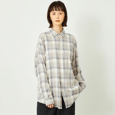 GREY LABEL オンブレチェックシャツ | MACKINTOSH PHILOSOPHY