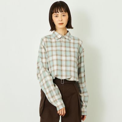 GREY LABEL オンブレチェックシャツ | MACKINTOSH PHILOSOPHY