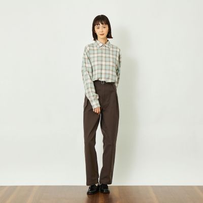 ぽこ マッキントッシュフィロソフィー チェックシャツ マッキントッシュ フィロソフィー MACKINTOSH PHILOSOPHY オックス