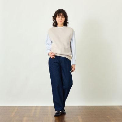 GREY LABEL ファインコットンニットベスト | MACKINTOSH