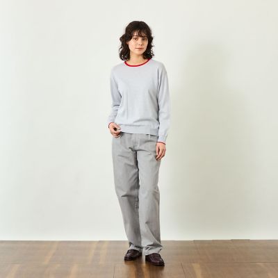 GREY LABEL バイカラークルーネックニット | MACKINTOSH