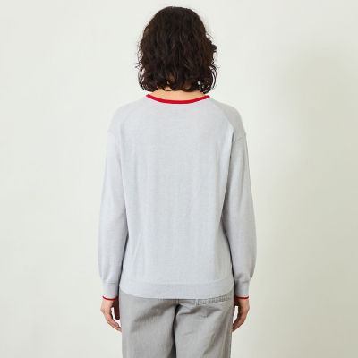 GREY LABEL バイカラークルーネックニット | MACKINTOSH