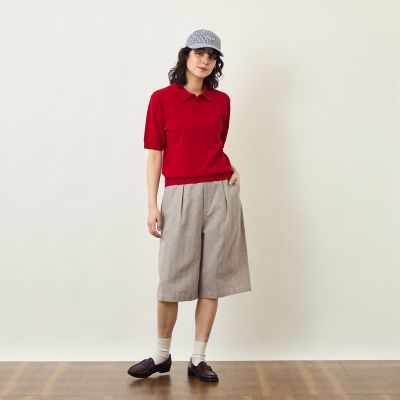 GREY LABEL リネンミックスポロニット | MACKINTOSH