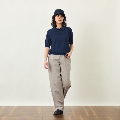 GREY LABEL リネンミックスポロニット | MACKINTOSH