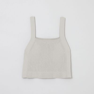 ＜MACKINTOSH PHILOSOPHY (Women)＞ＧＲＥＹ　ＬＡＢＥＬ　ニットビスチェ