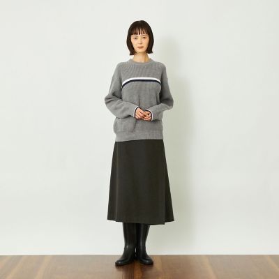 GREY LABEL ローゲージラインニット | MACKINTOSH PHILOSOPHY