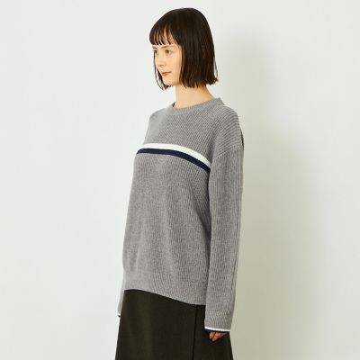 GREY LABEL ローゲージラインニット | MACKINTOSH PHILOSOPHY