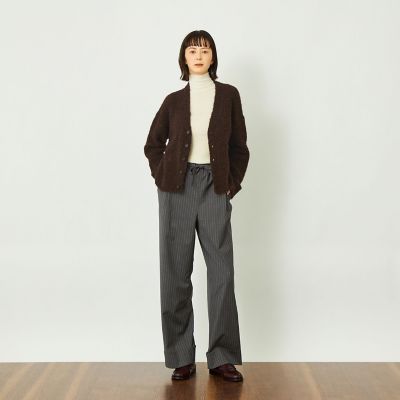 Rosso ブークレカーディガン 新品 ROPE' PICNIC（ロペ ピクニック） カーディガン fluffy knit
