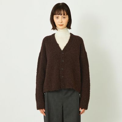 新品 ブークレカーディガン GREY LABEL ブークレカーディガン | MACKINTOSH PHILOSOPHY