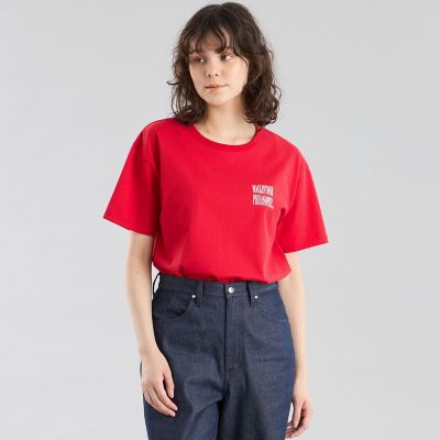 ＜MACKINTOSH PHILOSOPHY (Women)＞ＧＲＥＹ　ＬＡＢＥＬ　ＳＨＡＲＰ　ＬＯＧＯ　半袖Ｔシャツ