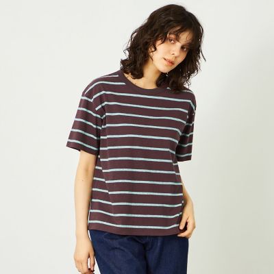 ALWAYTH マルチボーダー ポケットTシャツ XL GREY LABEL マルチボーダー半袖Tシャツ | MACKINTOSH