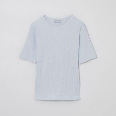 ＜MACKINTOSH PHILOSOPHY (Women)＞ＧＲＥＹ　ＬＡＢＥＬ　シアークルーネック半袖Ｔシャツ