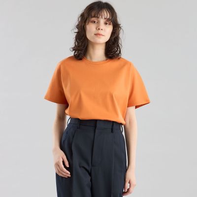 ＜MACKINTOSH PHILOSOPHY (Women)＞ＧＲＥＹ　ＬＡＢＥＬ　クールタッチコットン半袖ドルマンＴシャツ
