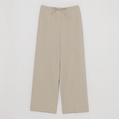 ＜MACKINTOSH PHILOSOPHY (Women)＞ＧＲＥＹ　ＬＡＢＥＬ　トロストレッチイージーパンツ