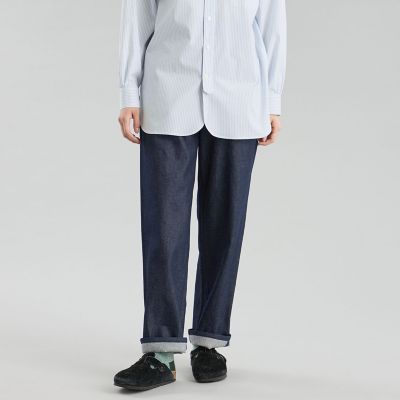 Mackintosh MACKINTOSH PHILOSOPHY (Women)/マッキントッシュ フィロソフィー GREY LABEL シンチバックワイドデニム 29ネイビー パンツ・ズボン【三越伊勢丹/公式】