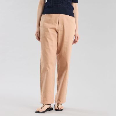 ＜MACKINTOSH PHILOSOPHY (Women)＞ＧＲＥＹ　ＬＡＢＥＬ　シンチバックワイドデニム