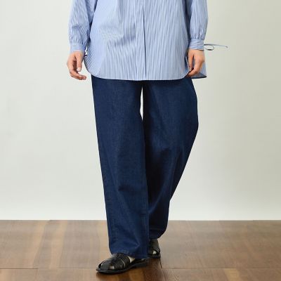 GREY LABEL】シンチバックワイドデニム | MACKINTOSH