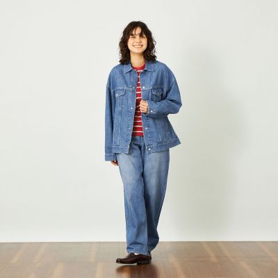 GREY LABEL シンチバックワイドデニム | MACKINTOSH