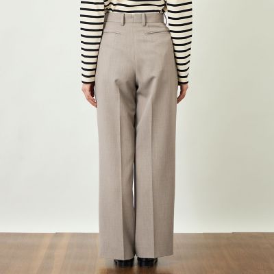 GREY LABEL 2プリーツワイドスラックス | MACKINTOSH