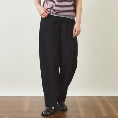 ＜MACKINTOSH PHILOSOPHY (Women)＞ＧＲＥＹ　ＬＡＢＥＬ　ドライタッチオックス　カーブパンツ