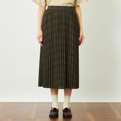 GREY LABEL チェックプリーツスカート | MACKINTOSH