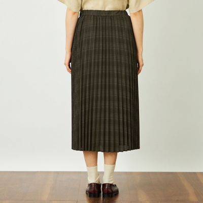 GREY LABEL チェックプリーツスカート | MACKINTOSH