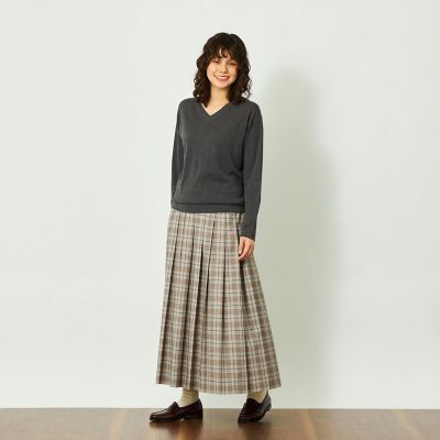 GREY LABEL チェックプリーツスカート | MACKINTOSH