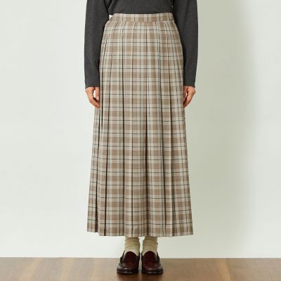 GREY LABEL チェックプリーツスカート | MACKINTOSH