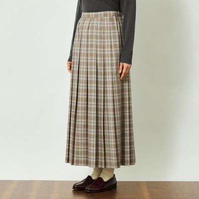 GREY LABEL チェックプリーツスカート | MACKINTOSH