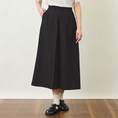 GREY LABEL ドライタッチオックス フロントタックスカート