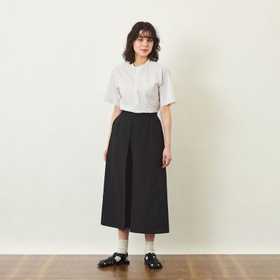GREY LABEL ドライタッチオックス フロントタックスカート