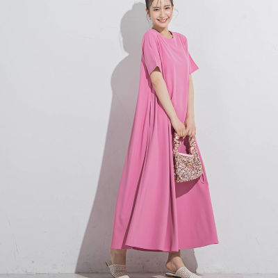 【SALE】VICKY（Women）/ビッキー リネンライクバックリボンワンピース&#8810;洗濯機で洗える&#8811; 06ピンク ワンピース・ドレス【三越伊勢丹/公式】