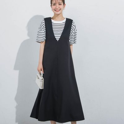 大人ワンピ】前後2WAYワンピース≪洗濯機で洗える≫ | VICKY
